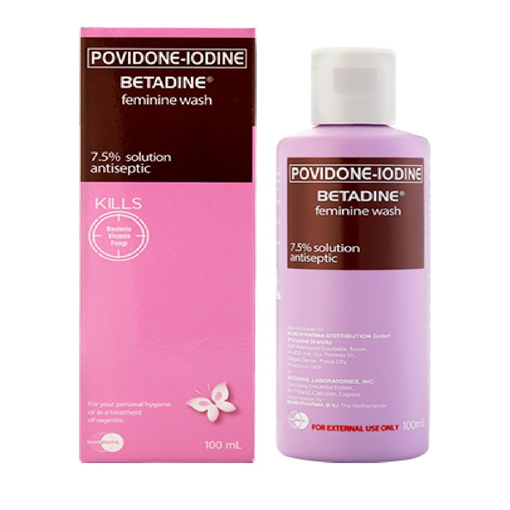 BETADINE PovidoneIodine 7.5 Feminine Wash 100mL price in the